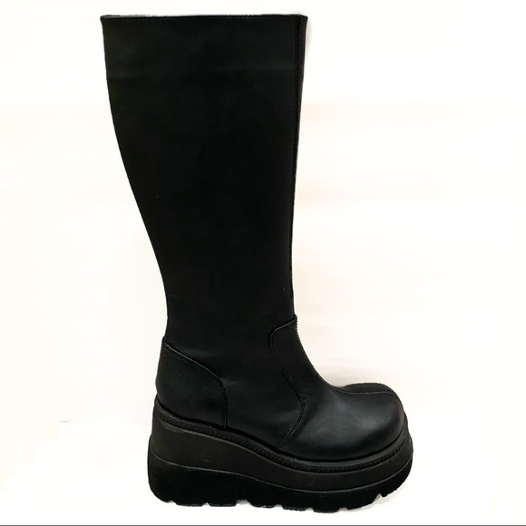 Demonia Shoes Demonia Shaker0 Platform Midcalf Boot Poshmark